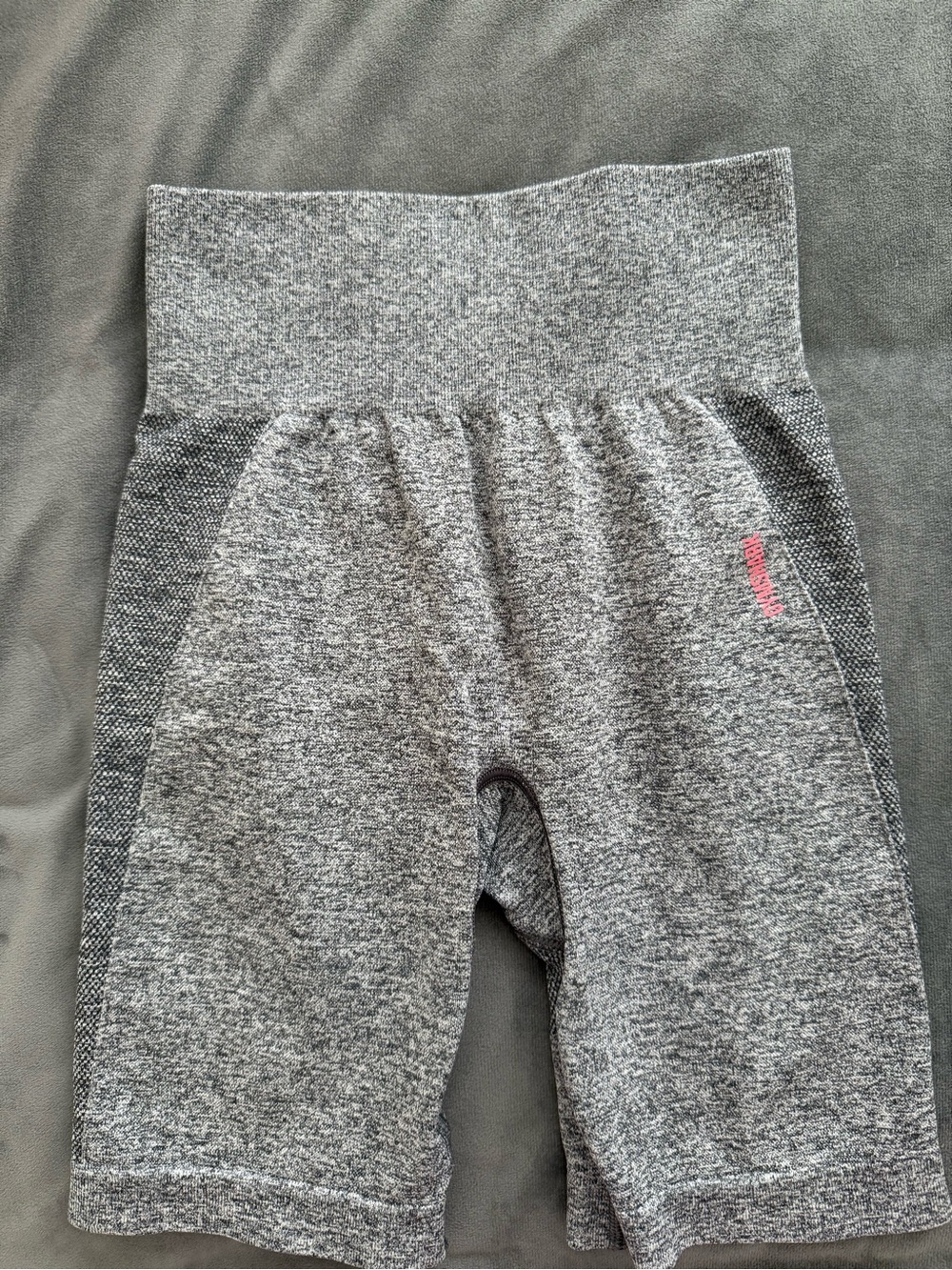 GymShark Women’s Grey Seamless Active Shorts